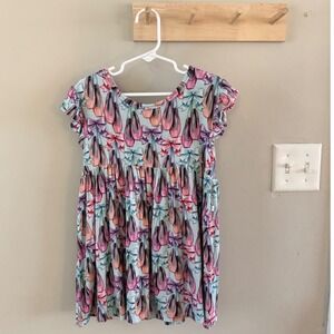 posh peanut "ballerina slippers" peplum top 12Y